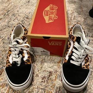 Vans Old Skool Leopard Print